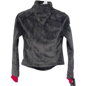 Irideon Kids Luxen Half Snap Gray Pullover Girls Small NWT